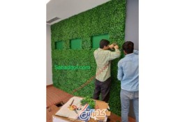 اجرای صفر تا صد دیوار سبز مصنوعی - گرین وال مصنوعی