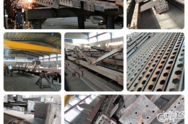تولید انواع سازه فلزی در لار گروه صنعتی تکنیک سازه 09173001402